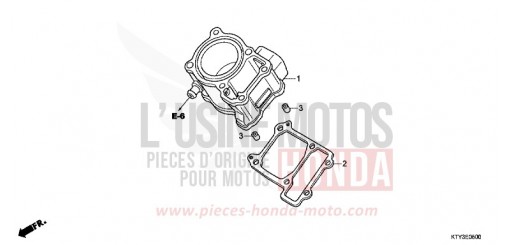 CYLINDRE CBR125RSC de 2012